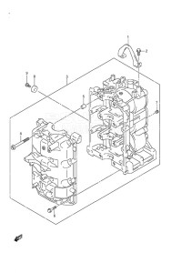 DF 40A drawing Cylinder Block