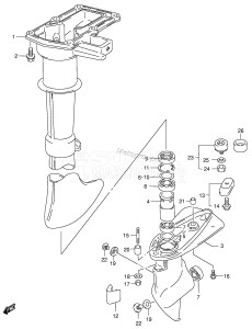 DT2.2 From 00222-421001 ()  2004 drawing GEAR CASE