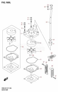 DF50A From 05004F-710001 (E01)  2017 drawing WATER PUMP (DF60ATH:E01)