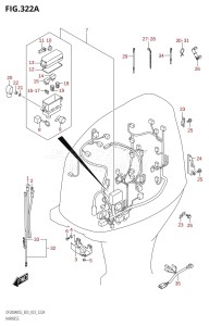 DF150AST From 15004F-140001 (E03)  2021 drawing HARNESS (DF200AST,DF200ARSS)