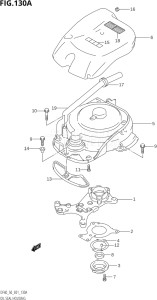 04001F-251001 (2002) 40hp E01-Gen. Export 1 (DF40QHK2  DF40TK2) DF40 drawing OIL SEAL HOUSING (X,Y)