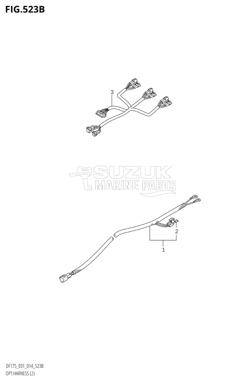 OPT:HARNESS (2) (DF150T:E40)