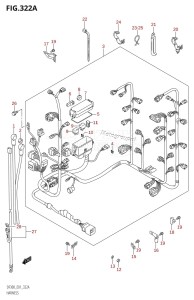 DF300 From 30002F-110001 (E01 E40)  2011 drawing HARNESS