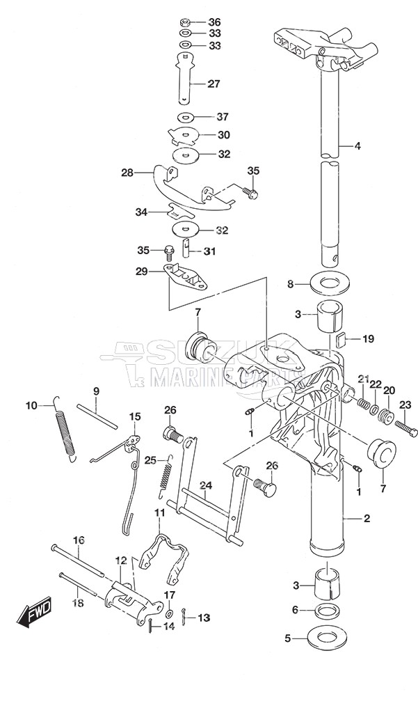 Swivel Bracket Non-Remote Control