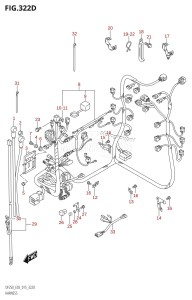 DF250T From 25004F-510001 (E03)  2015 drawing HARNESS (DF225Z:E03)