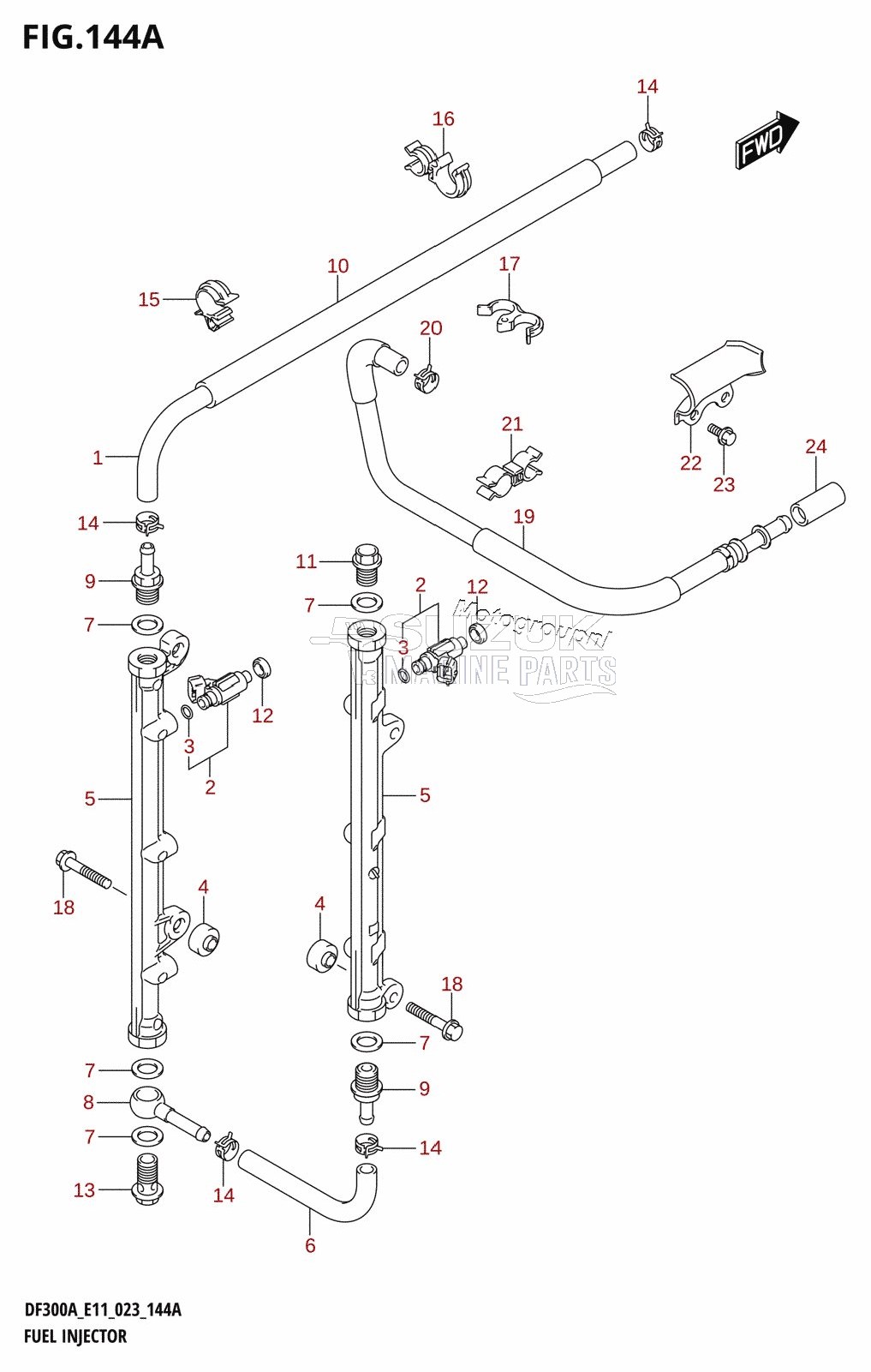 FUEL INJECTOR (E01,E03,E11)