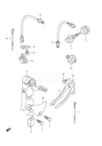 Outboard DF 175 drawing Sensor