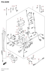 DF175TG From 17502F-410001 (E01 E40)  2014 drawing HARNESS (DF175TG:E40)