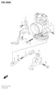 04004F-340001 (2023) 40hp E34-Italy (DF40AST) DF40A drawing THROTTLE BODY (DF40A,DF50A,DF60A,DF50AVT,DF60AVT)