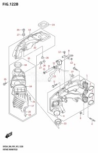 DF25A From 02504F-510001 (P01)  2015 drawing INTAKE MANIFOLD (DF25AR:P01)