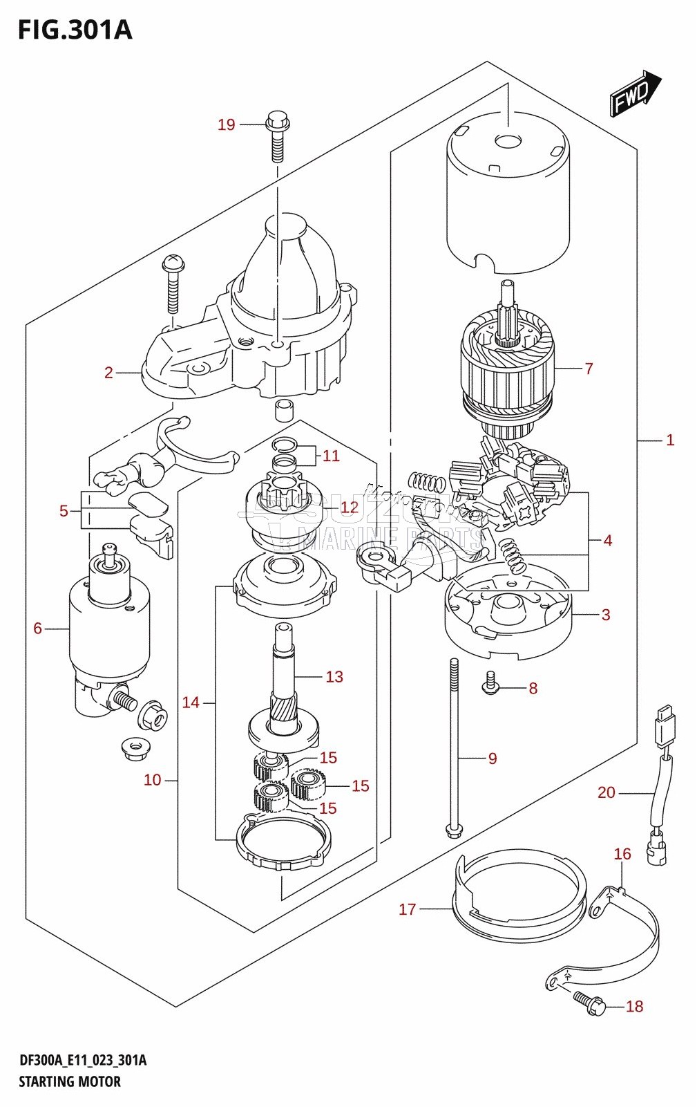 STARTING MOTOR