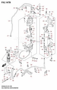 DF325A From 32501F-910001 (E01 E40)  2019 drawing FUEL PUMP /​ FUEL VAPOR SEPARATOR (E40)