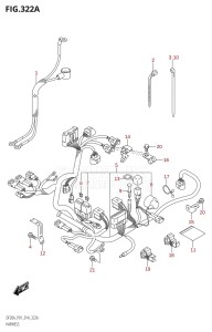 DF20A From 02002F-410001 (P01)  2014 drawing HARNESS (DF9.9B:P01)