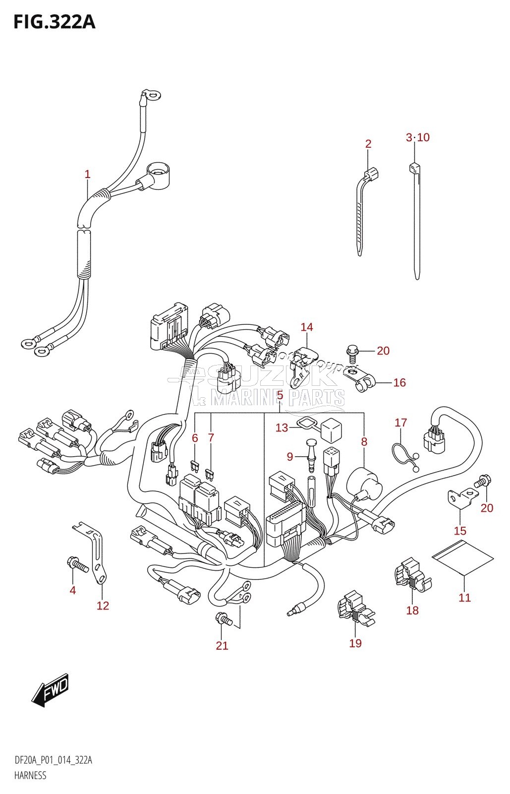 HARNESS (DF9.9B:P01)