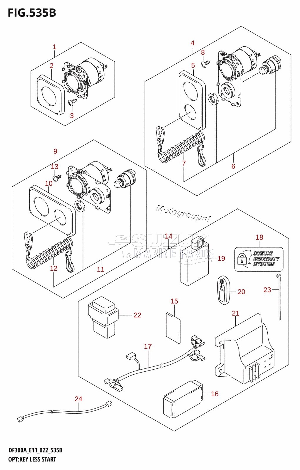 OPT:KEY LESS START (022)