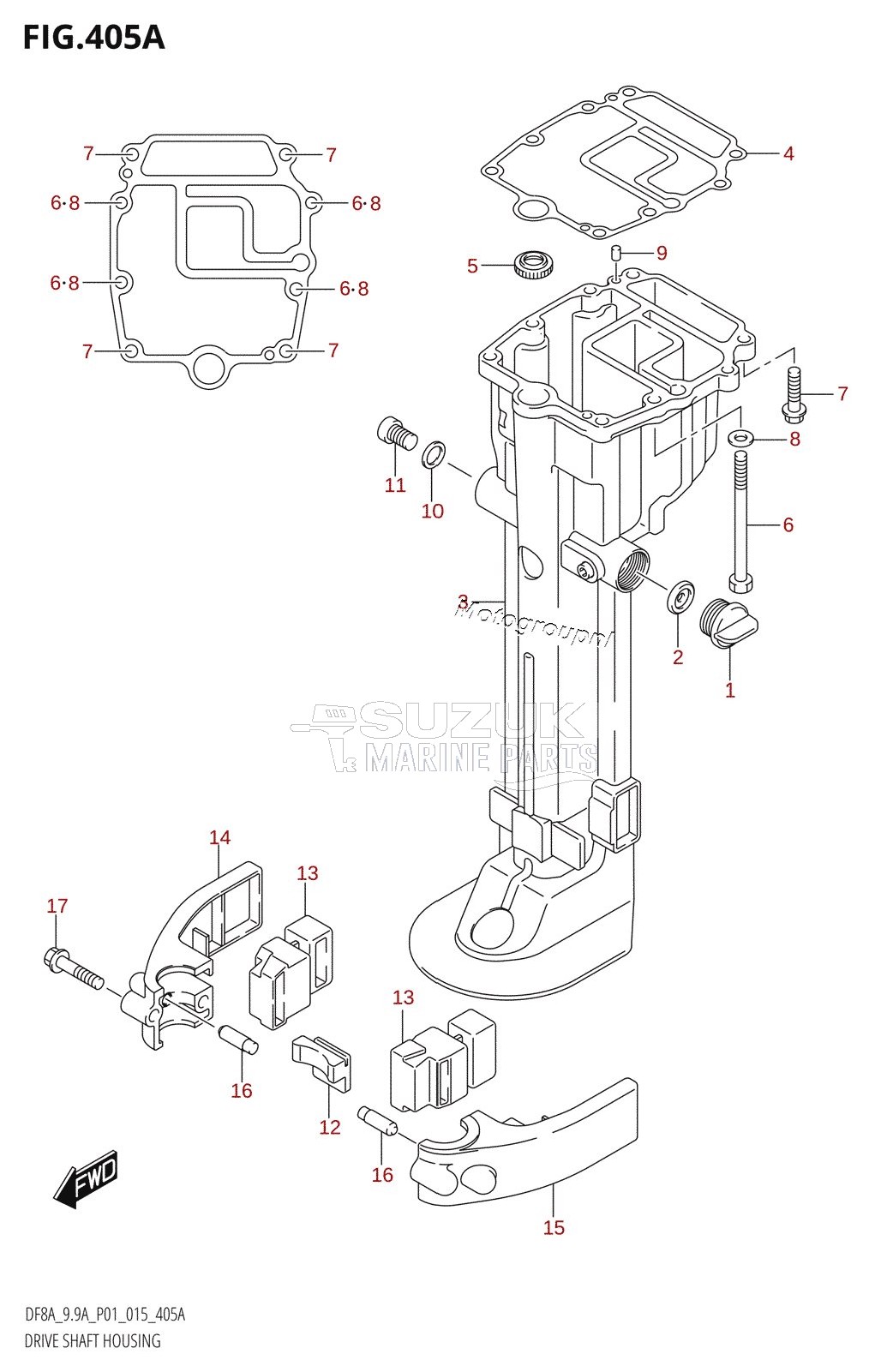 DRIVE SHAFT HOUSING