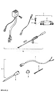 DT15 From 01501-403841 till 408230 ()  1984 drawing OPTIONAL : ELECTRICAL (2)