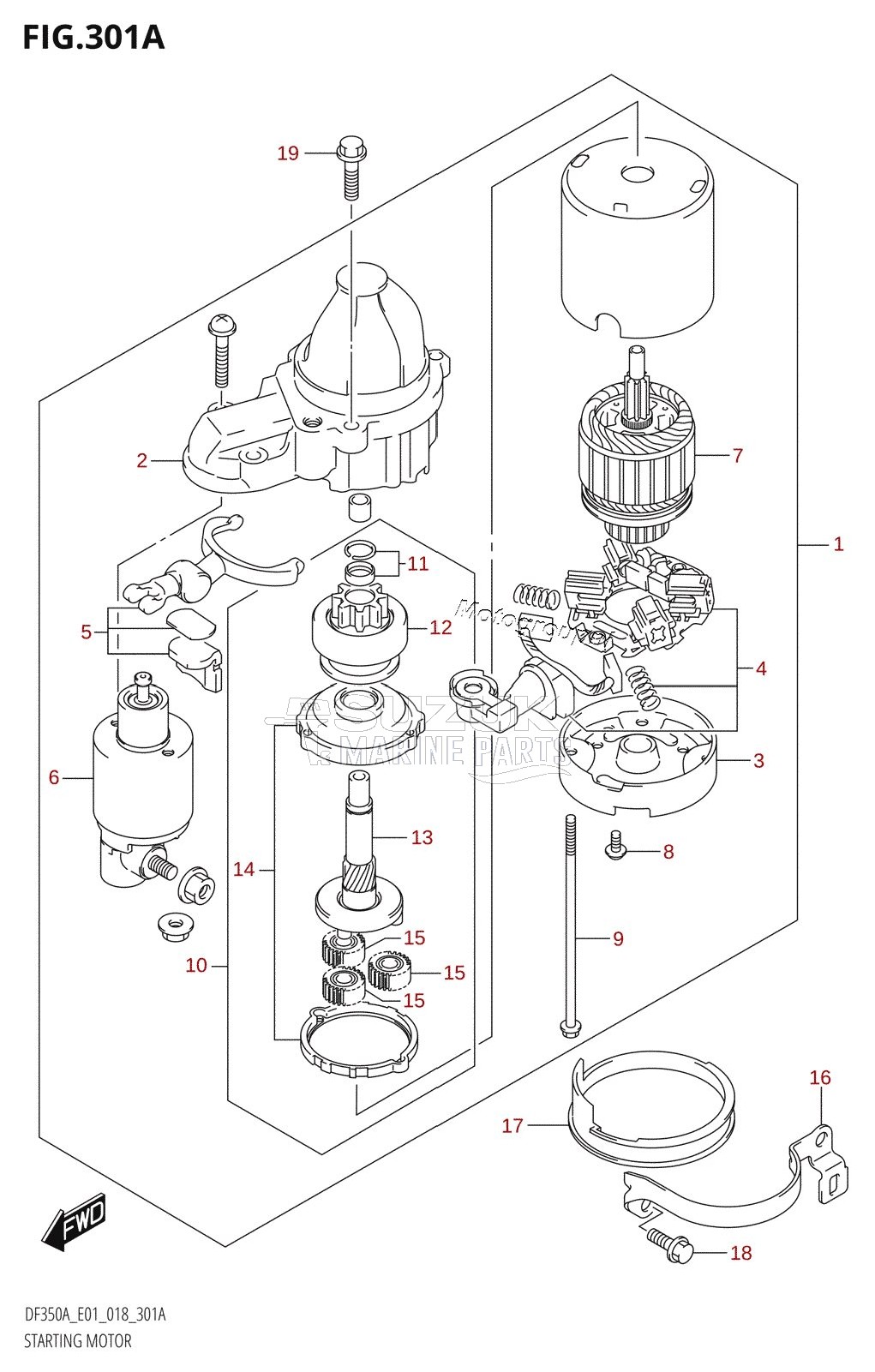 STARTING MOTOR