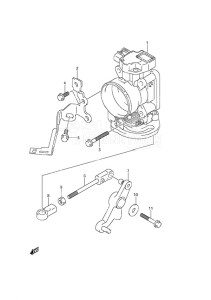 DF 50A drawing Throttle Body