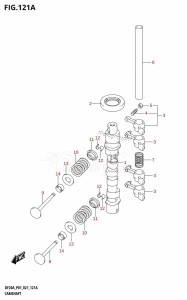 DF20A From 02002F-040001 (P40)  2020 drawing CAMSHAFT (M-STARTER)