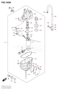 DF140A From 14003F-040001 (E11 E40)  2020 drawing FUEL VAPOR SEPARATOR (E01,E03,E11)