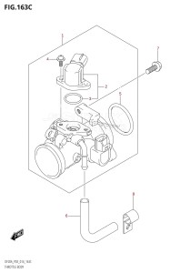 DF9.9B From 00995F-410001 (P03)  2014 drawing THROTTLE BODY (DF9.9BT:P03)