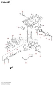 DT30 From 03005-310001 ()  2013 drawing DRIVE SHAFT HOUSING (DT30R:P40)