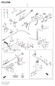 DF15 From 01502F-980001 (P01)  2009 drawing OPT:TILLER HANDLE (K5,K6,K7,K8,K9,K10,011)