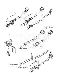 Outboard DT 140 drawing Electrical