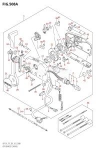 DF150Z From 15002Z-210001 (E01 E40)  2012 drawing OPT:REMOTE CONTROL