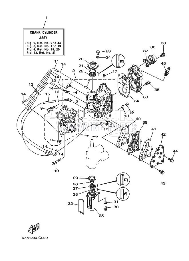 CYLINDER--CRANKCASE