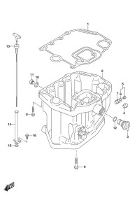 DF 140A drawing Oil Pan