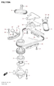 DF300A From 30002P-810001 (E01 E40)  2018 drawing TIMING CHAIN