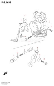 06002F-240001 (2022) 60hp E01 E40 E11-Gen. Export - Costa Rica (DF60AQH  DF60AQH  DF60AT  DF60AT  DF60ATH  DF60ATH) DF60A drawing THROTTLE BODY (SEE NOTE)