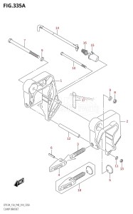 DT9.9A From 00993K-410001 (P36 P40)  2014 drawing CLAMP BRACKET