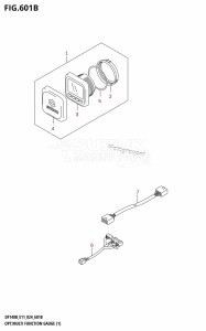 DF100C From 10005F-440001 (E01)  2024 drawing OPT:MULTI FUNCTION GAUGE (1) (E11,E01,E03)