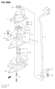 DF4 From 00401F-421001 (P01)  2004 drawing WATER PUMP (K2,K3,K4)