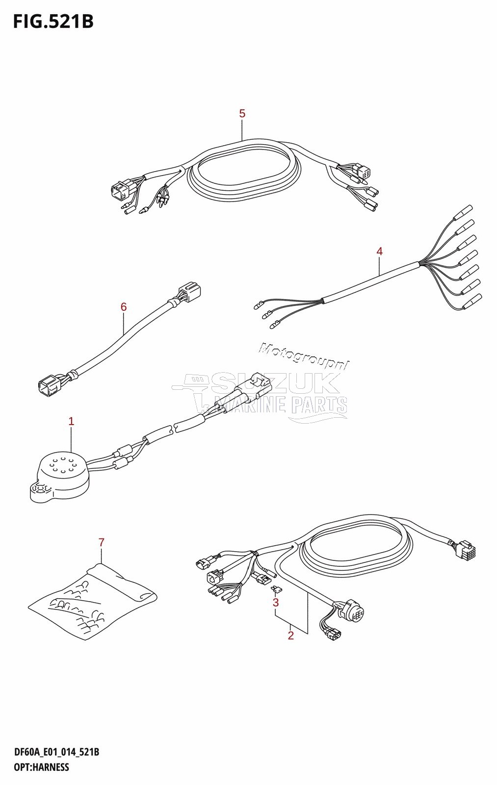 OPT:HARNESS (DF40AQH:E01)