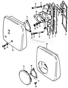 DT28 From F-10001 ()  1985 drawing REED VALVE