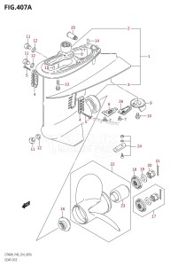 DT40 From 04005K-410001 ()  2014 drawing GEAR CASE