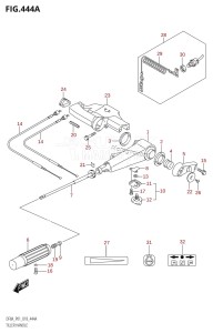 DF8A From 00801F-040001 (E01 P01   -)  2020 drawing TILLER HANDLE (DF8A,DF9.9A)