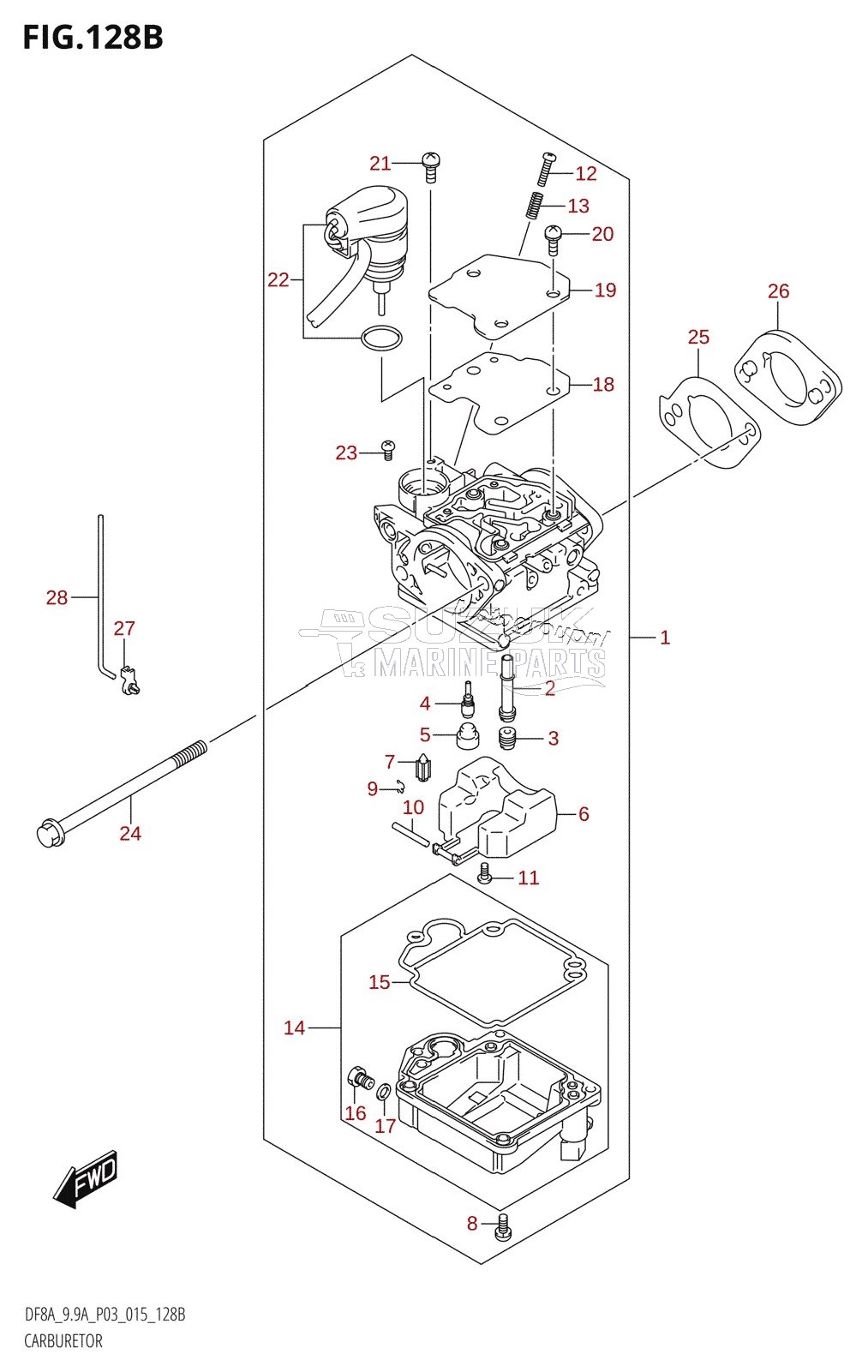 CARBURETOR (DF8AR:P03)