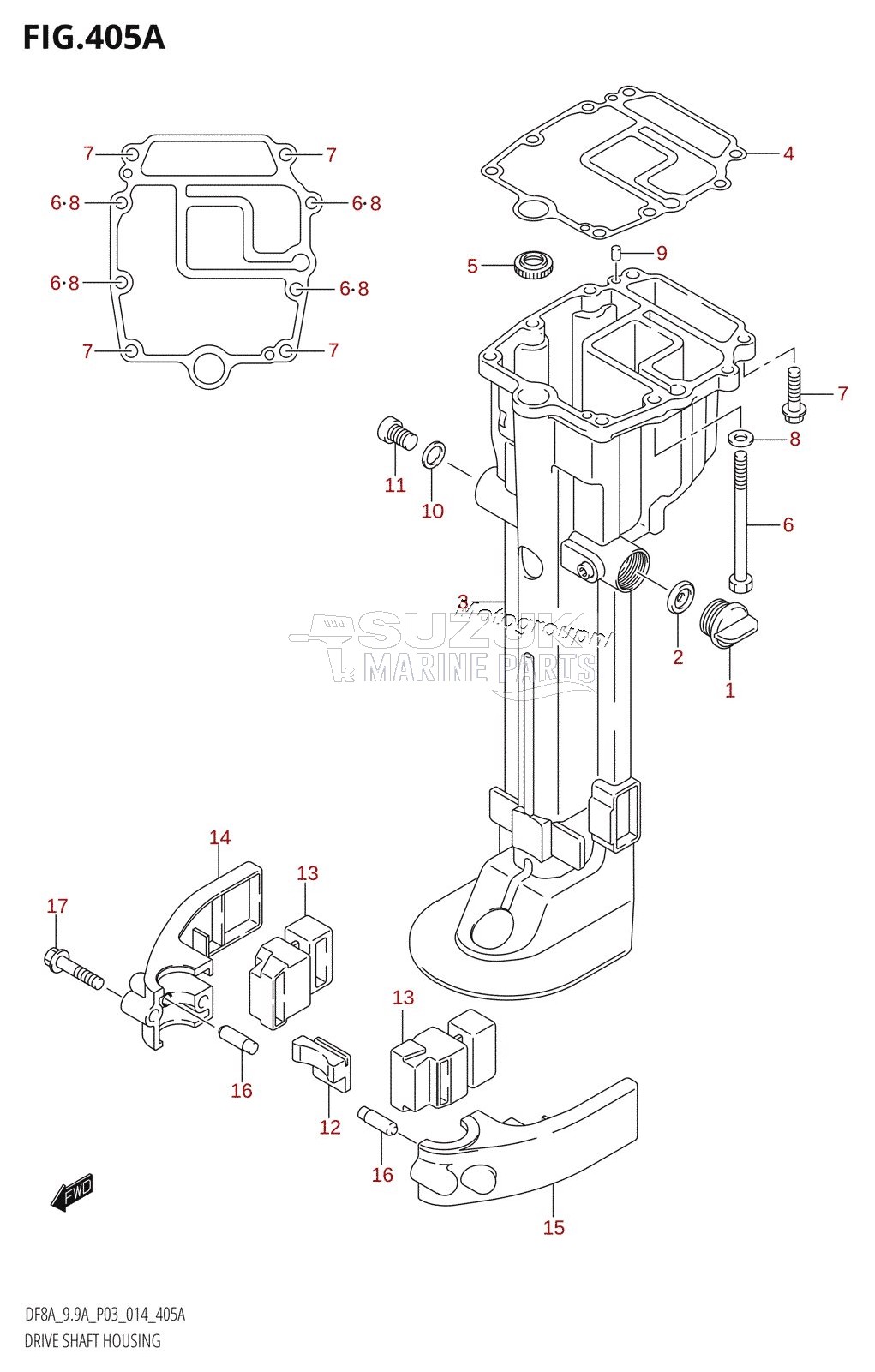 DRIVE SHAFT HOUSING