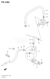 DF80A From 08001F-980001 (E01 E40)  2009 drawing FUEL PUMP