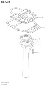 DT15 From 01501K-980001 (E36)  2009 drawing EXHAUST TUBE