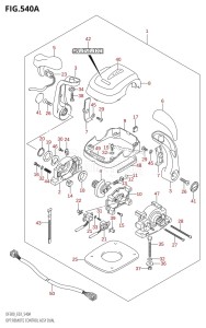 DF300Z From 30001Z-980001 (E03)  2009 drawing OPT:REMOTE CONTROL ASSY DUAL (K7)