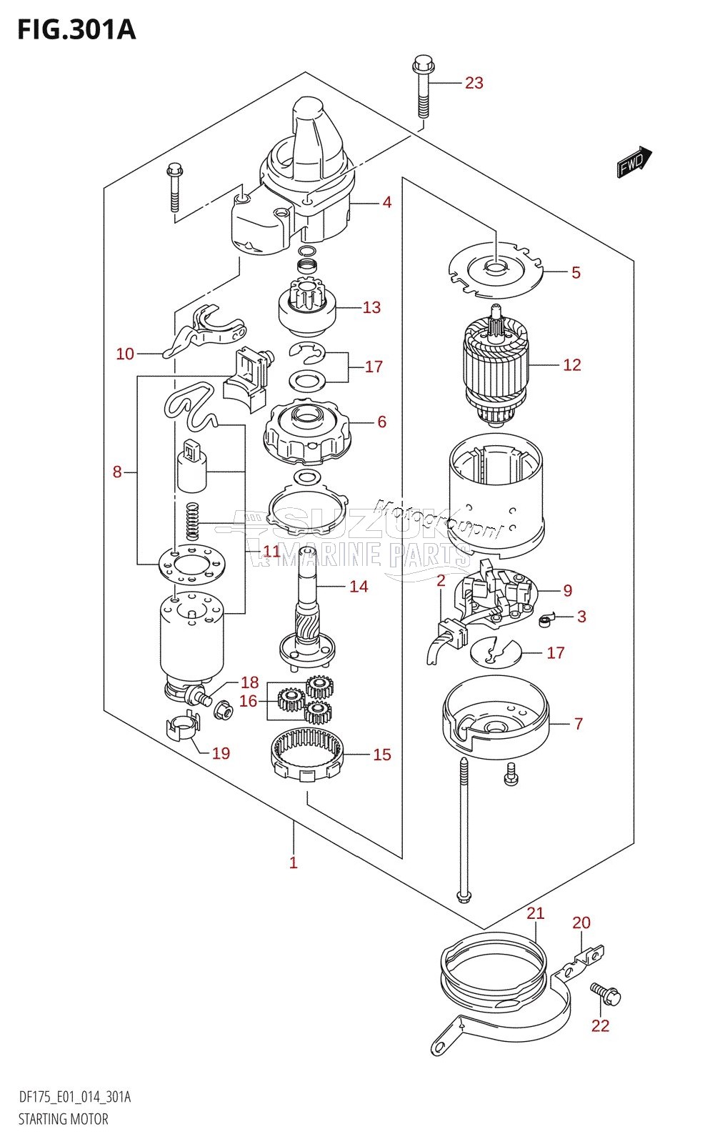 STARTING MOTOR