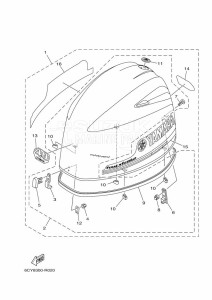 F40GETL drawing TOP-COWLING