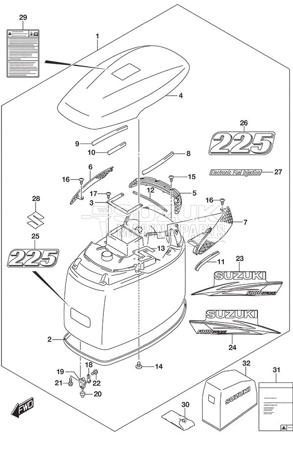 Engine Cover (Black)