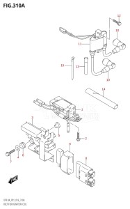 00994F-610001 (2016) 9.9hp P01-Gen. Export 1 (DF9.9A  DF9.9AR) DF9.9A drawing RECTIFIER / IGNITION COIL (DF8A:P01)